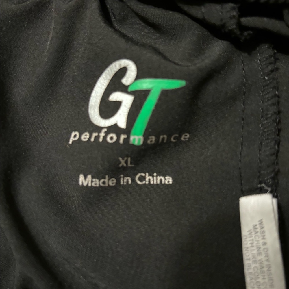 GT Performance Women's Jogger Slim Fit Scrub Pant XL Black - Picture 3 of 6